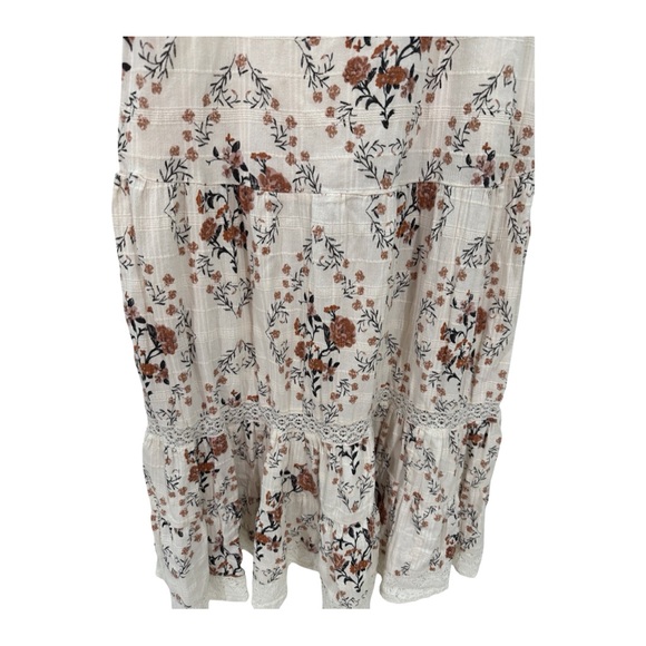 Free People Cream Floral Maxi Dress EUC - Picture 7 of 16